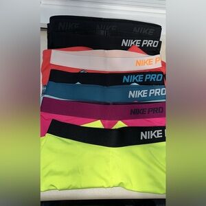 Nike Pro Women's Athletic Shorts - Multi-Color Pack